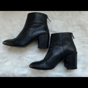 Stuart Weitzman Instep Leather Booties